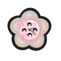 bloom time vinyl sticker