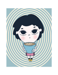 hojicha for one postcard